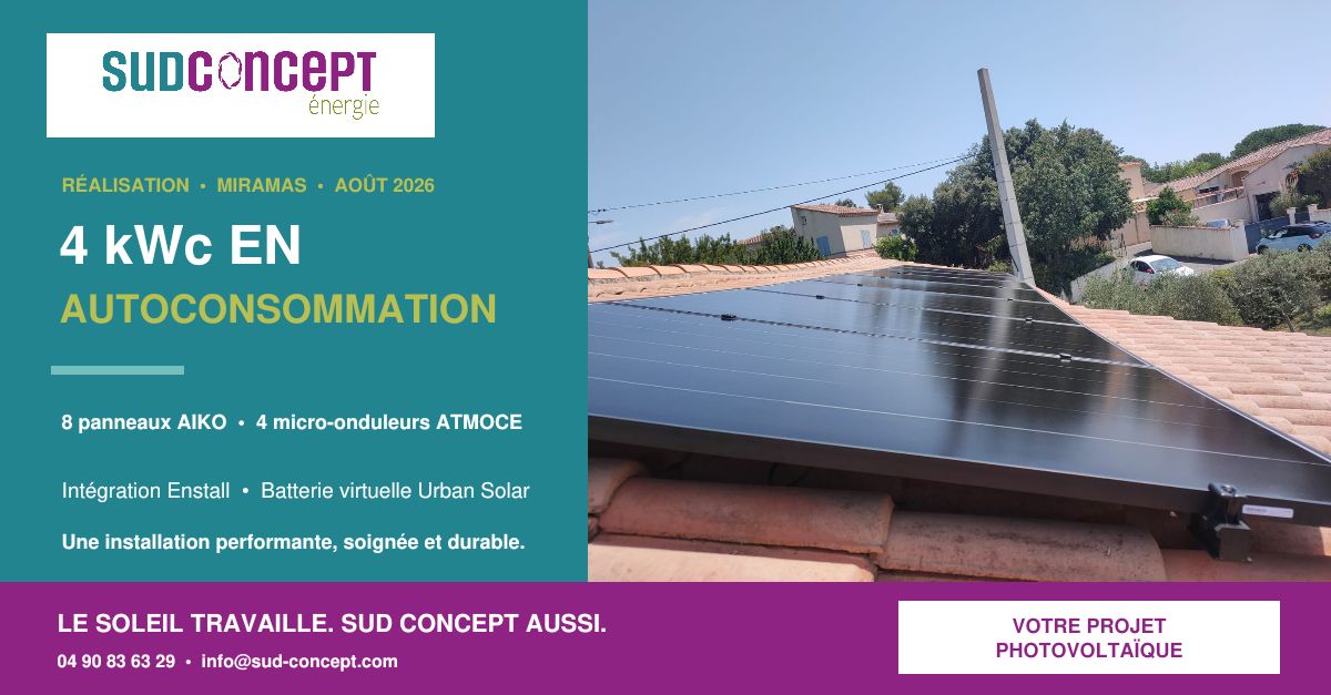 Première image de
              [MIRAMAS] : Installation de panneaux photovoltaïque + Batterie virtuelle