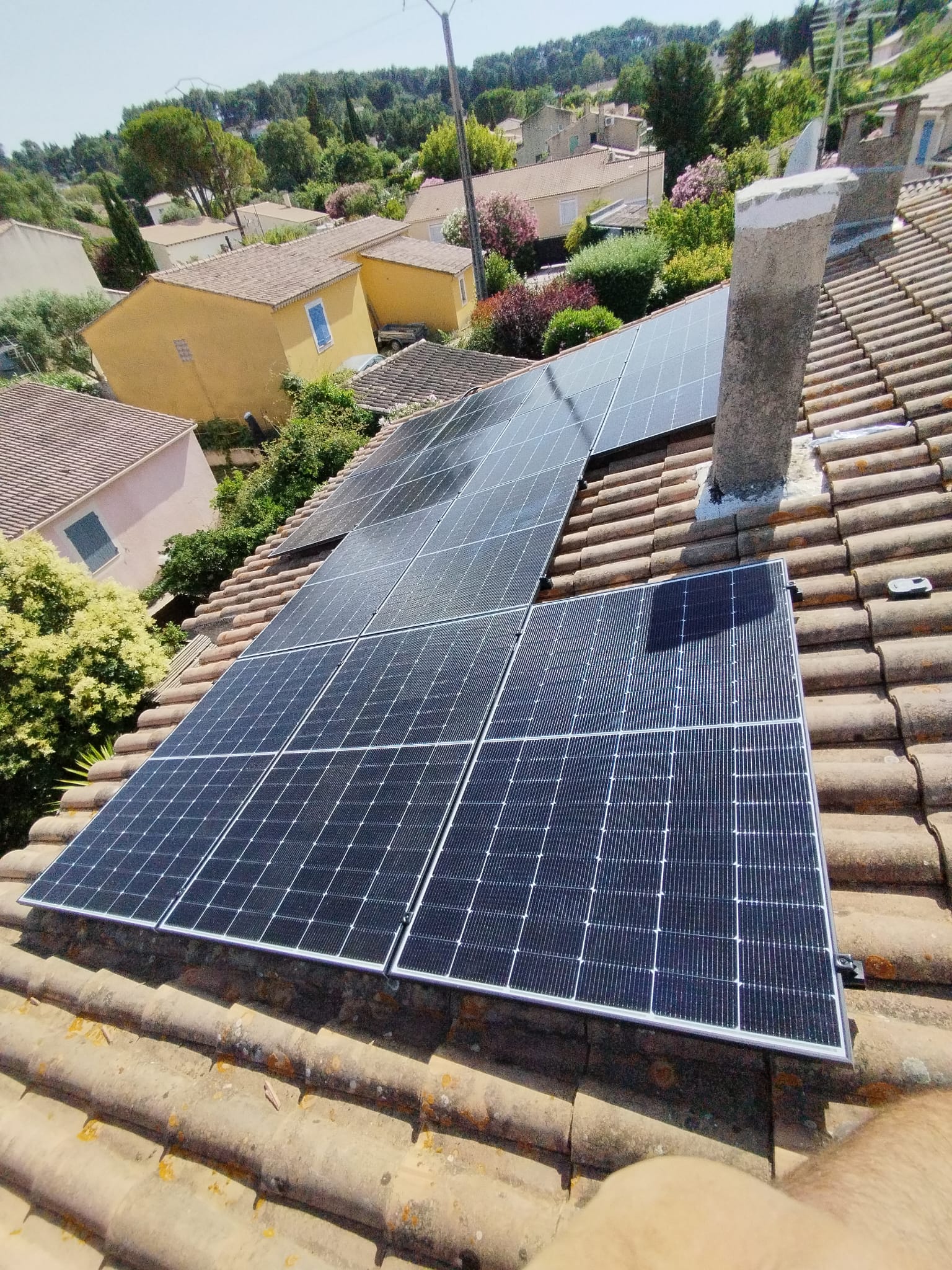 Première image de
              Installation photovoltaïque de 4,89 kWc à Jonquerettes