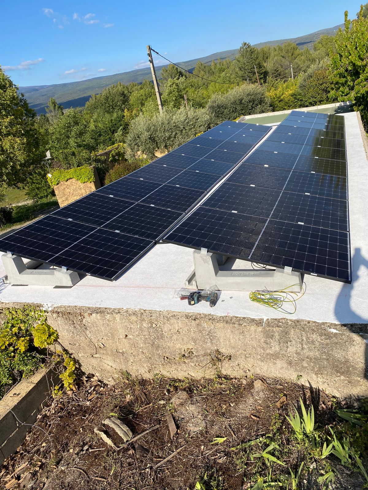 Première image de
              Installation photovoltaïque de 8,9 kWc à Blauvac